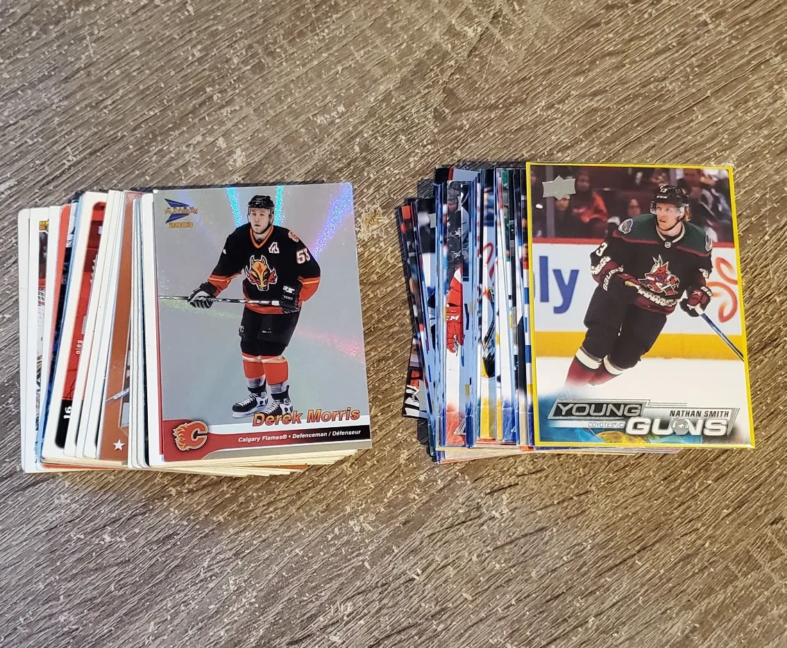 80 Series 1 & Older Hockey Cards w/young guns, holos, & rares