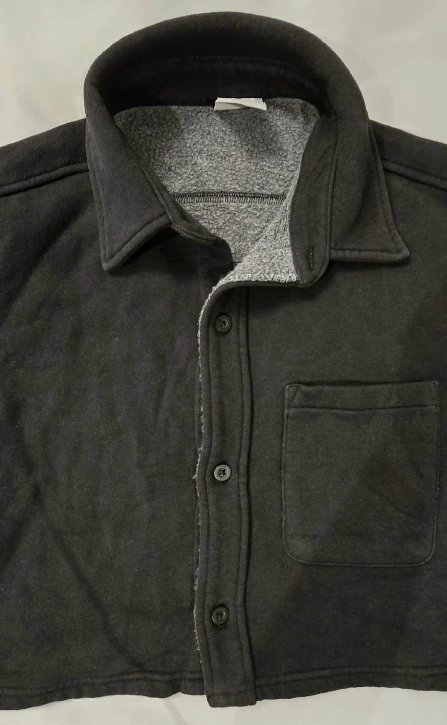 NEW! Aritzia TNA Cozy Boyfriend Cropped Shirt Jacket! Size Small - photo 3