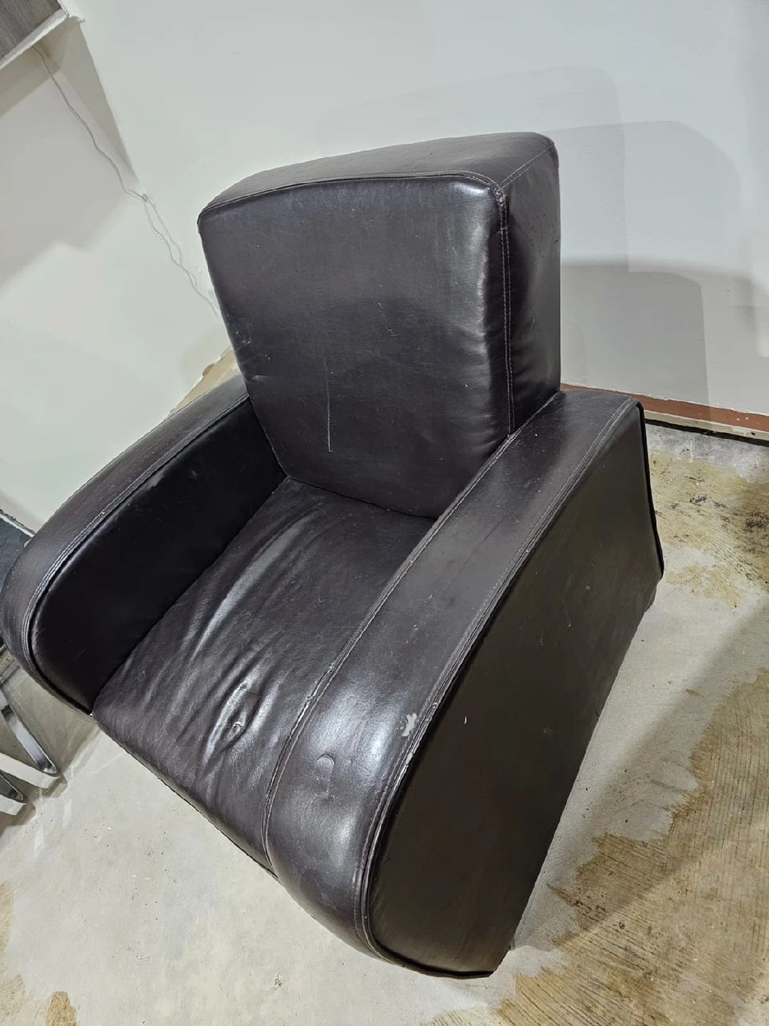 Leather Armchair - Brown - photo 2