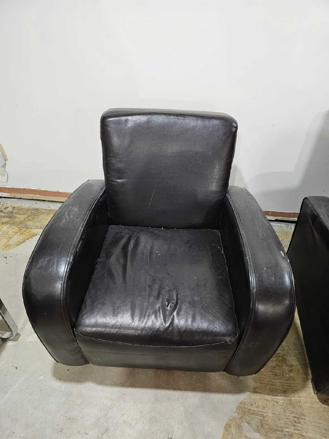 Leather Armchair - Brown - photo 3