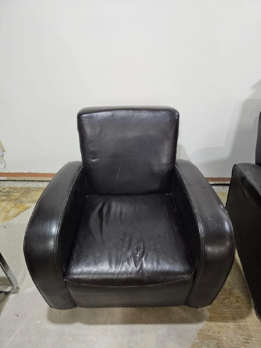 Leather Armchair - Brown - photo 5