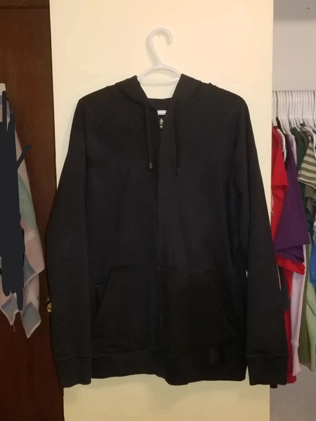 SAXX Down Time Hoodie - Black, Size L