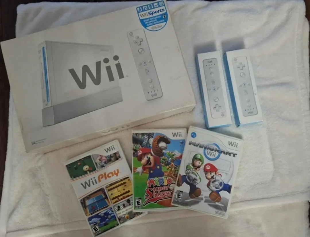 Nintendo Wii Console, Games, and Accessories