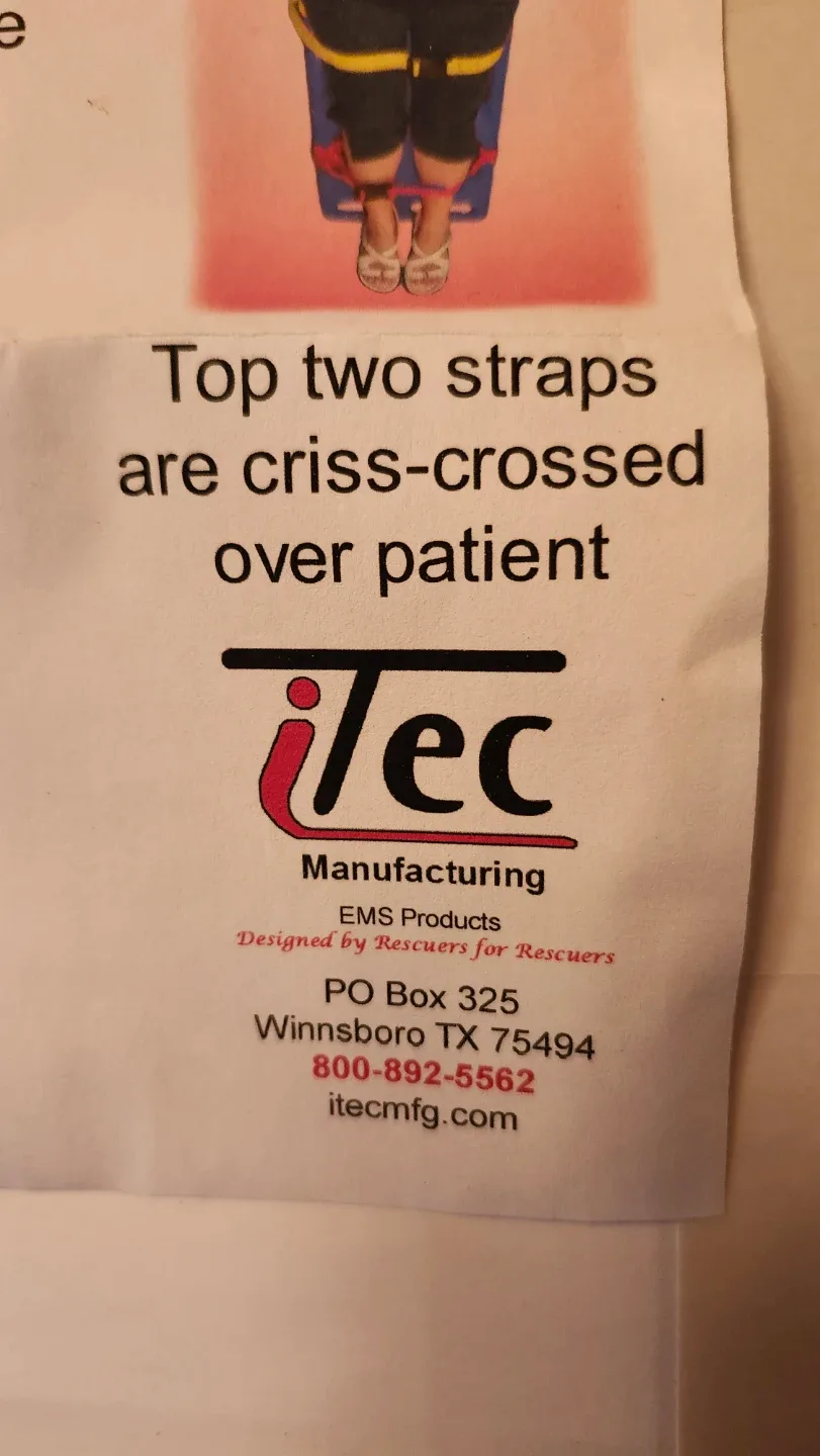 ITec Backboard Straps - Set of 4 image indicator(4)