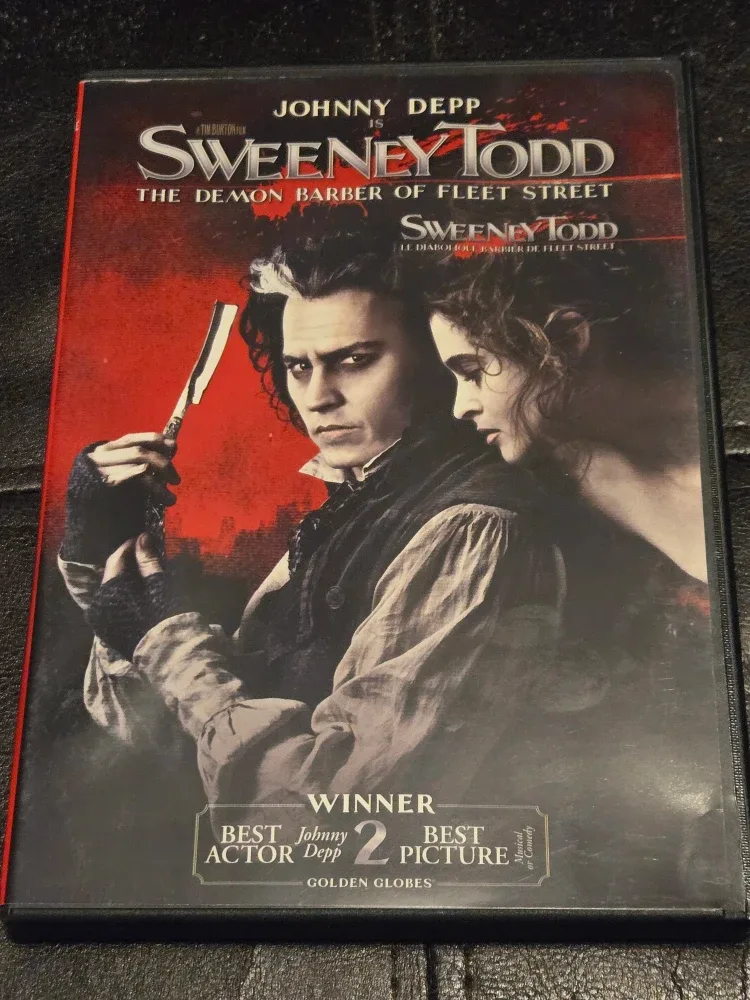 Sweeney Todd DVD - Johnny Depp