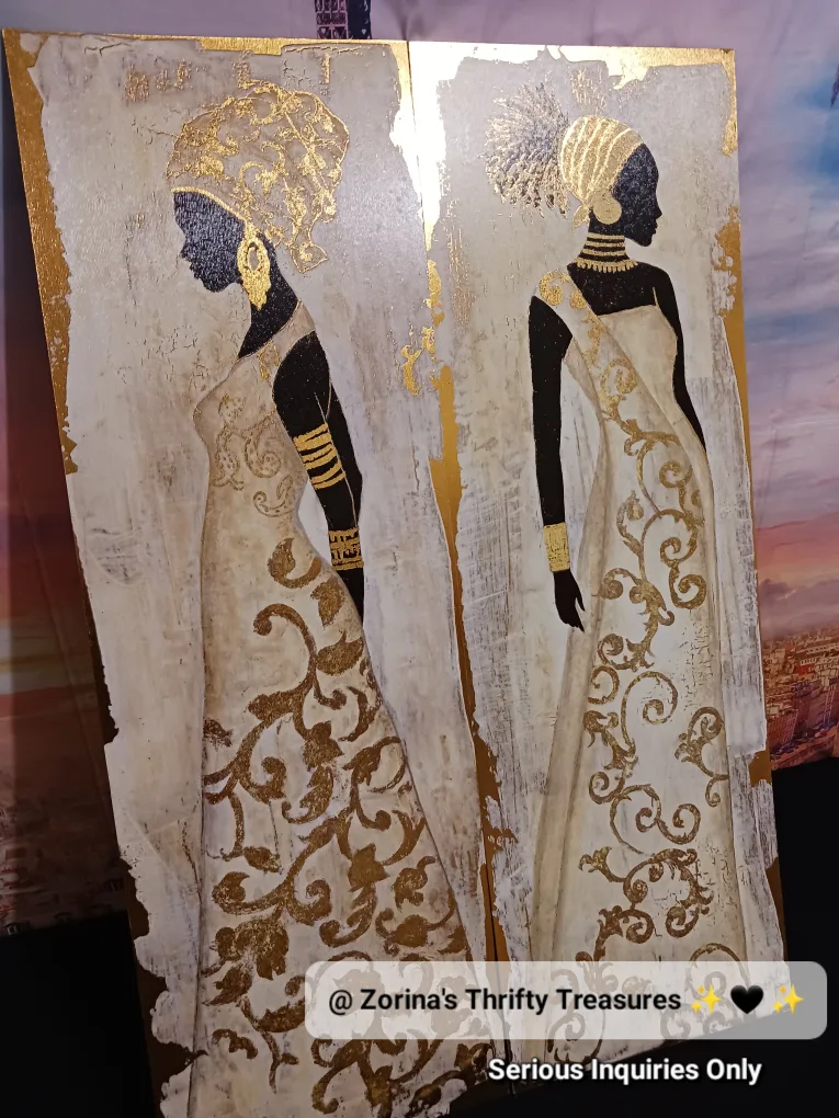 👑 African Decorative Art- Set of 2 image indicator(5)