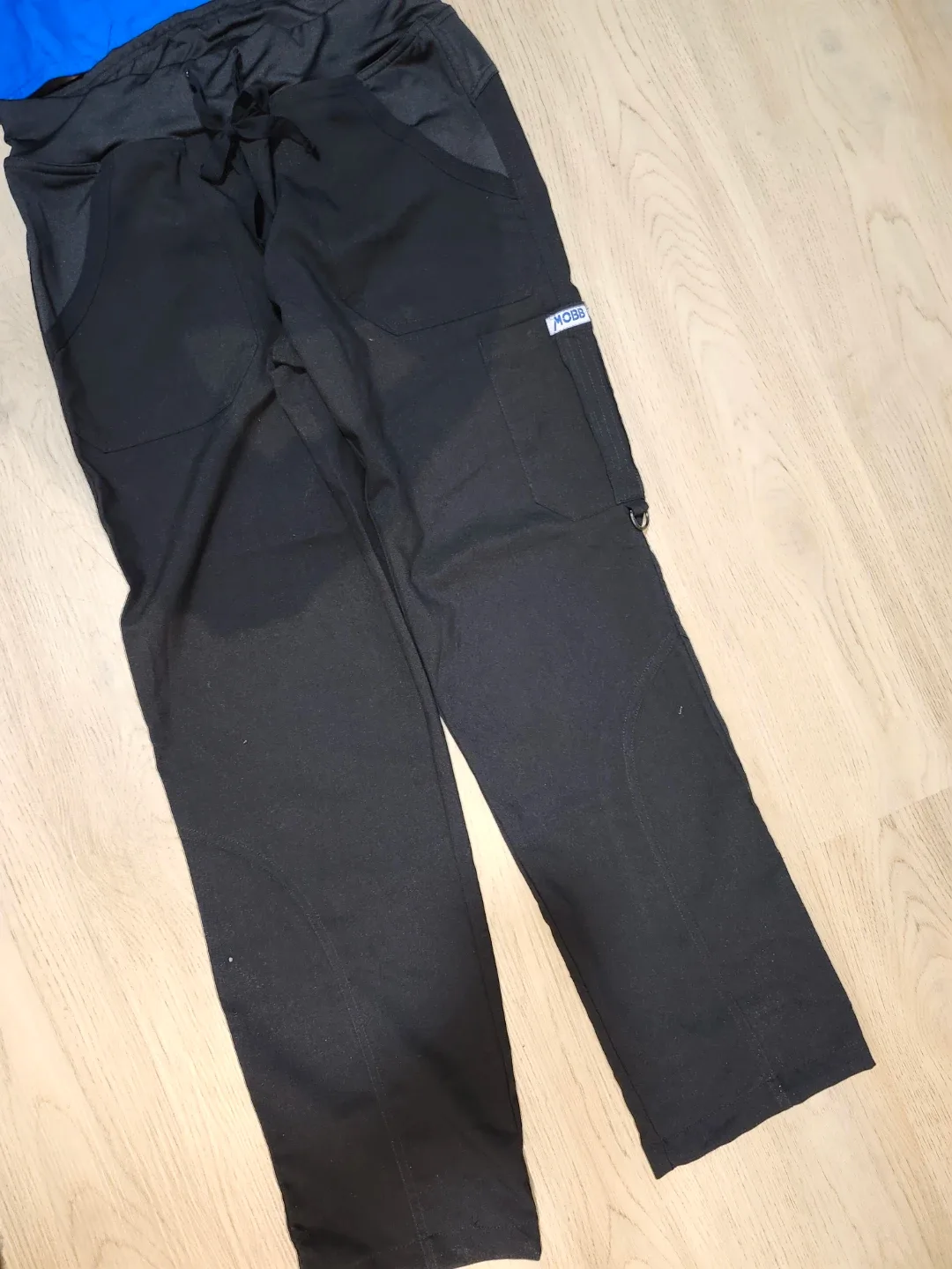 Cherokee Workwear Scrub Set - Blue/Black, Small image indicator(3)