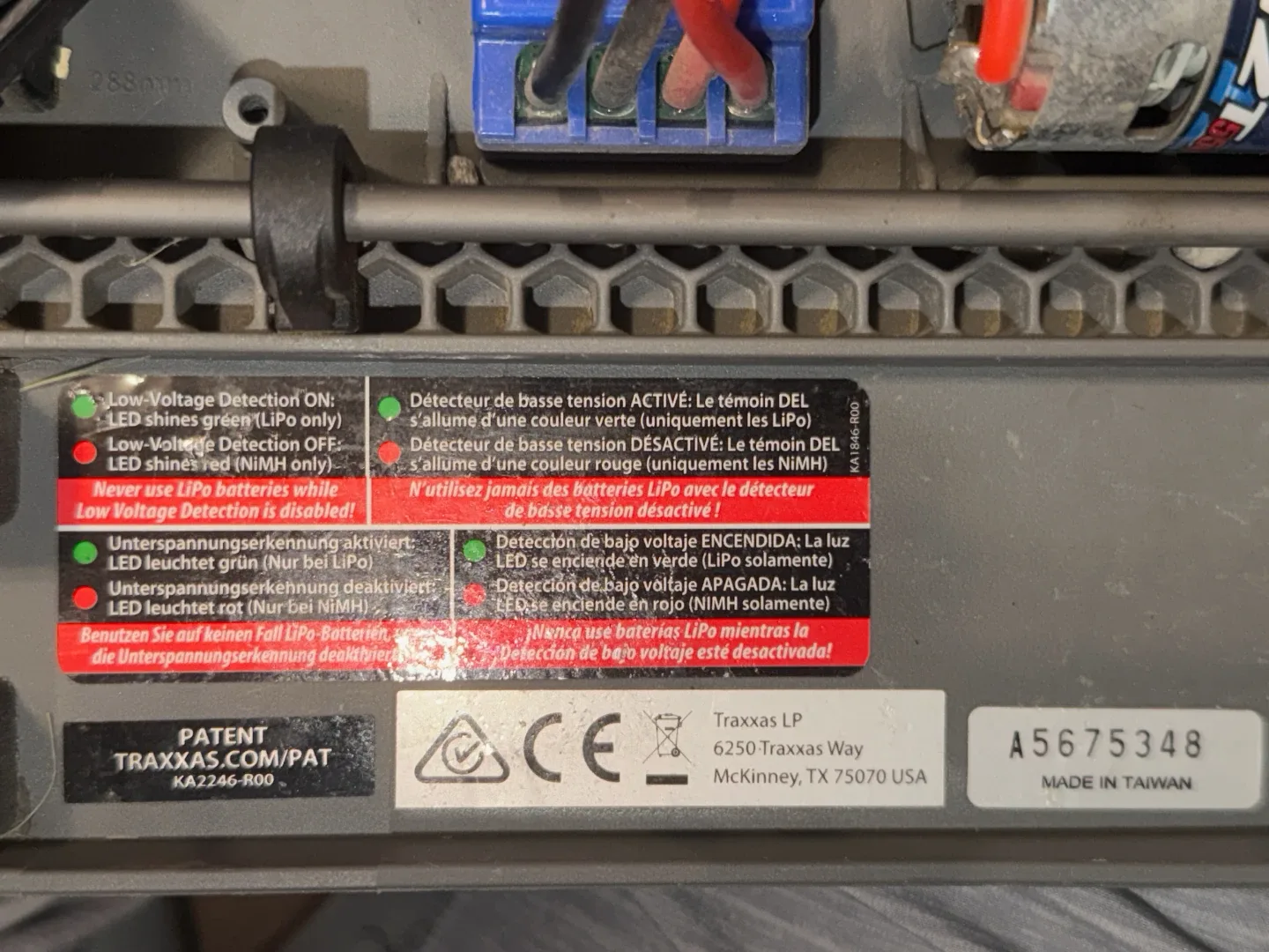 Traxxas Corvette C8 RC Car with upgraded motor image indicator(8)