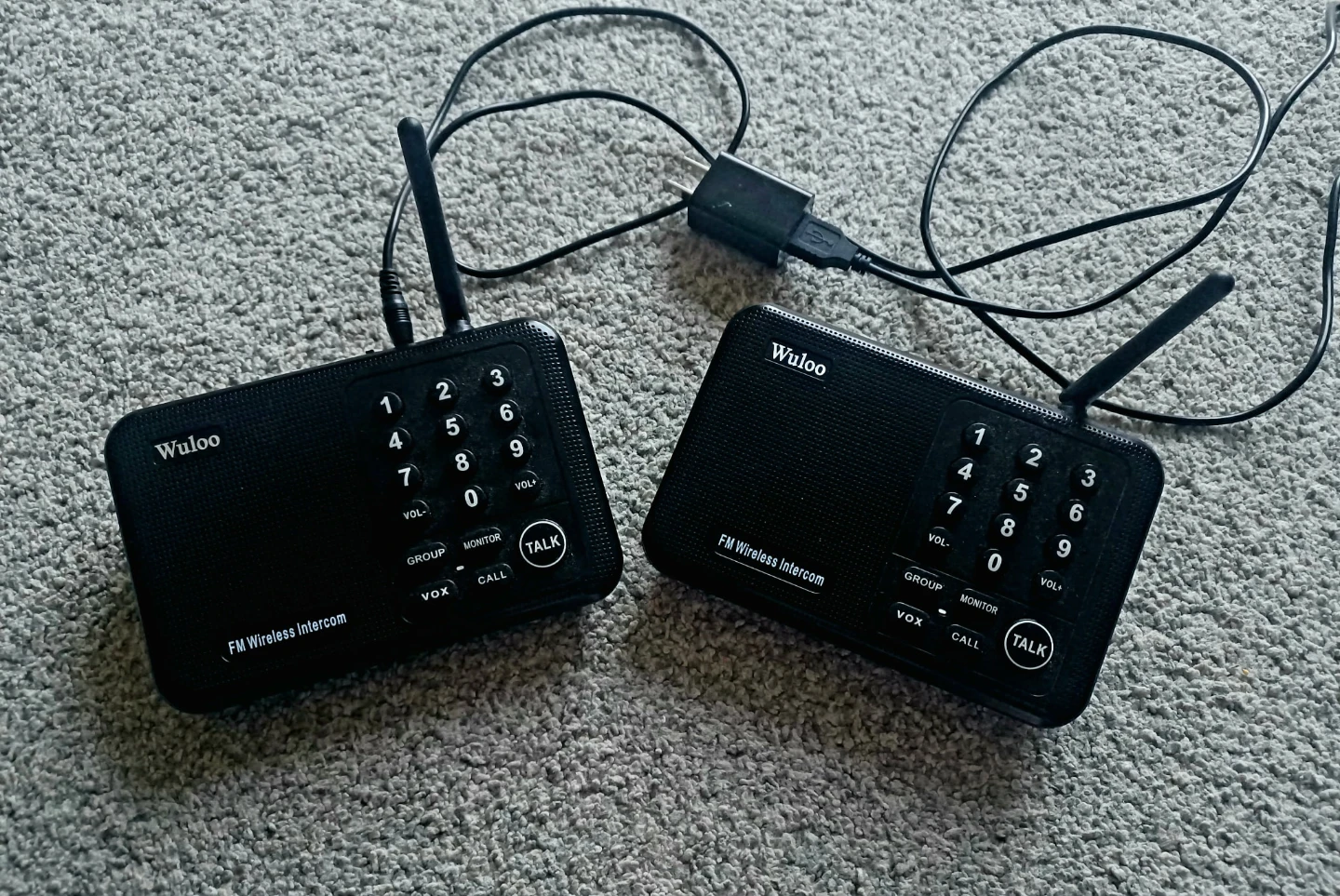 Wuloo Intercoms Wireless for Home (2 Pack) - photo 3
