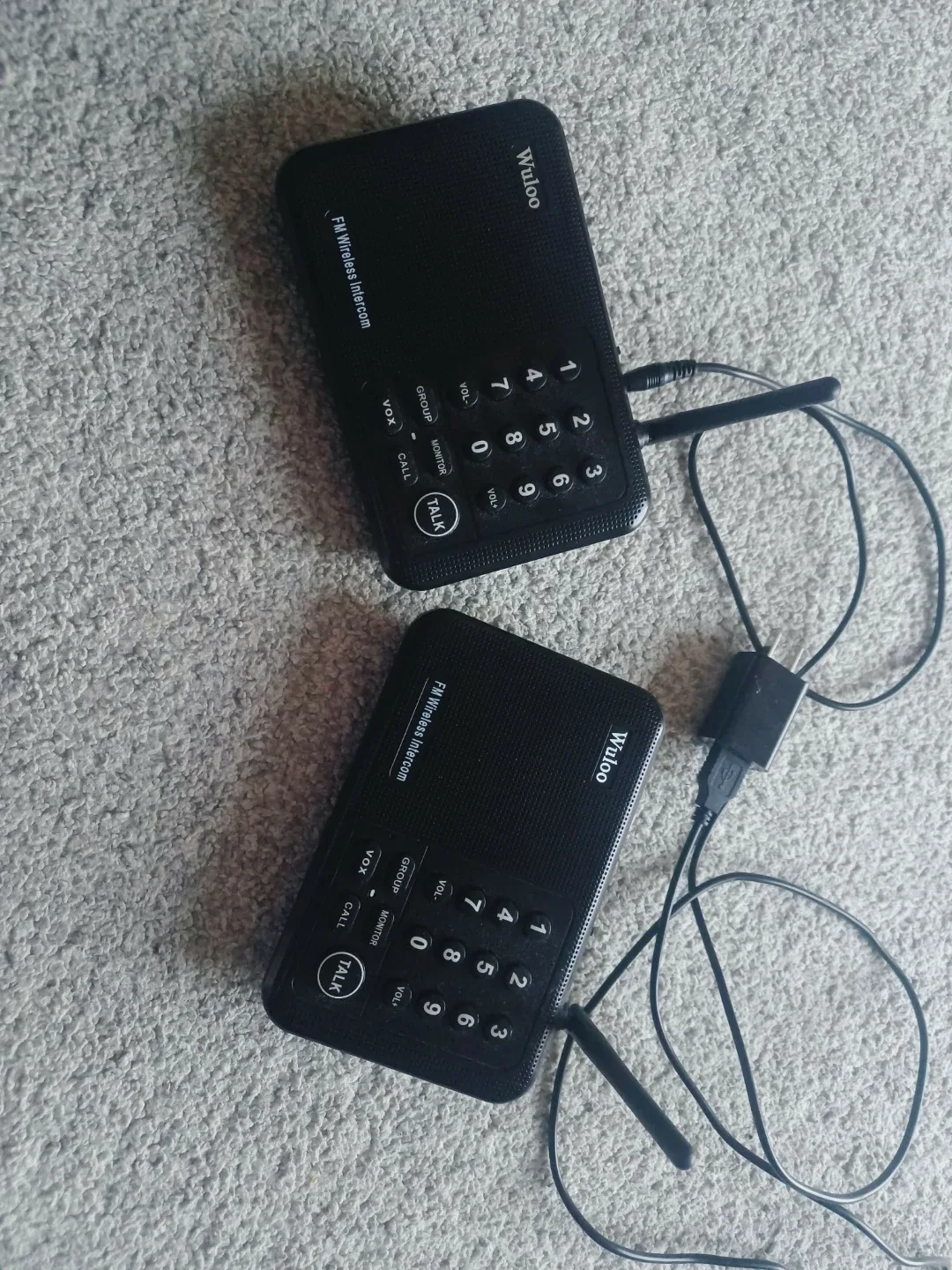 Wuloo Intercoms Wireless for Home (2 Pack) image indicator(4)