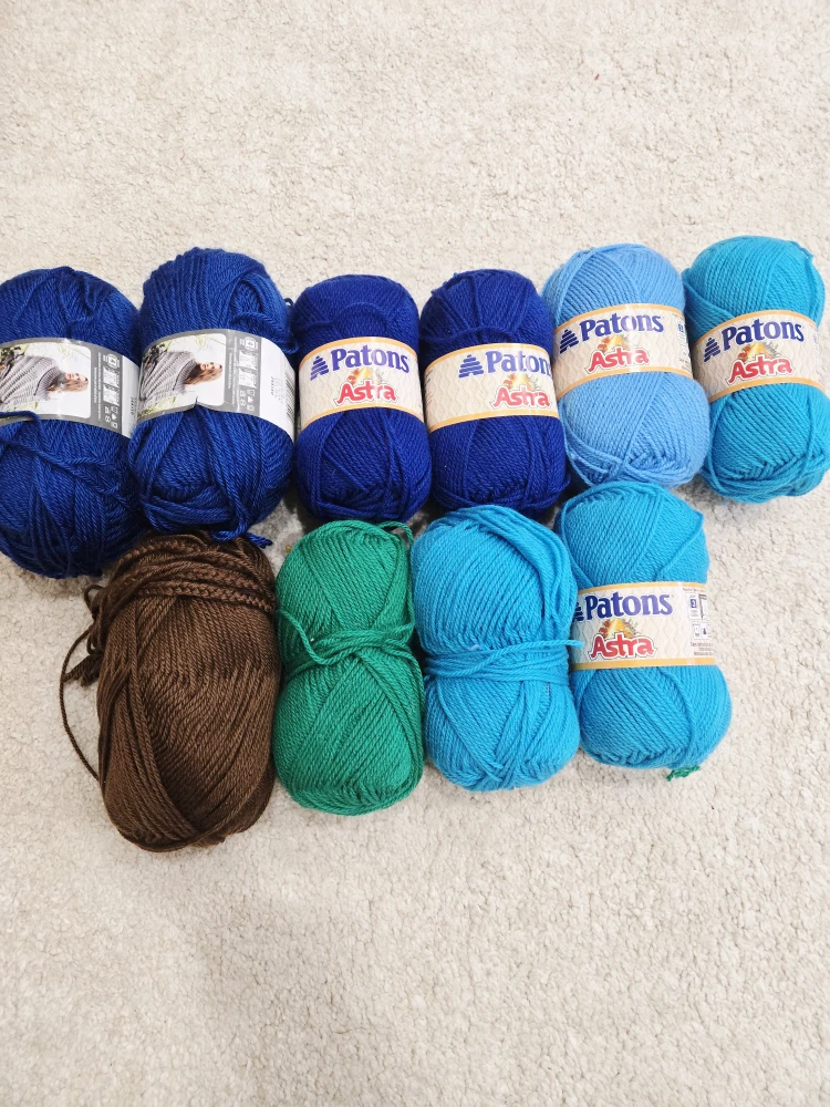 Patons Astra Yarn - Assorted Colours