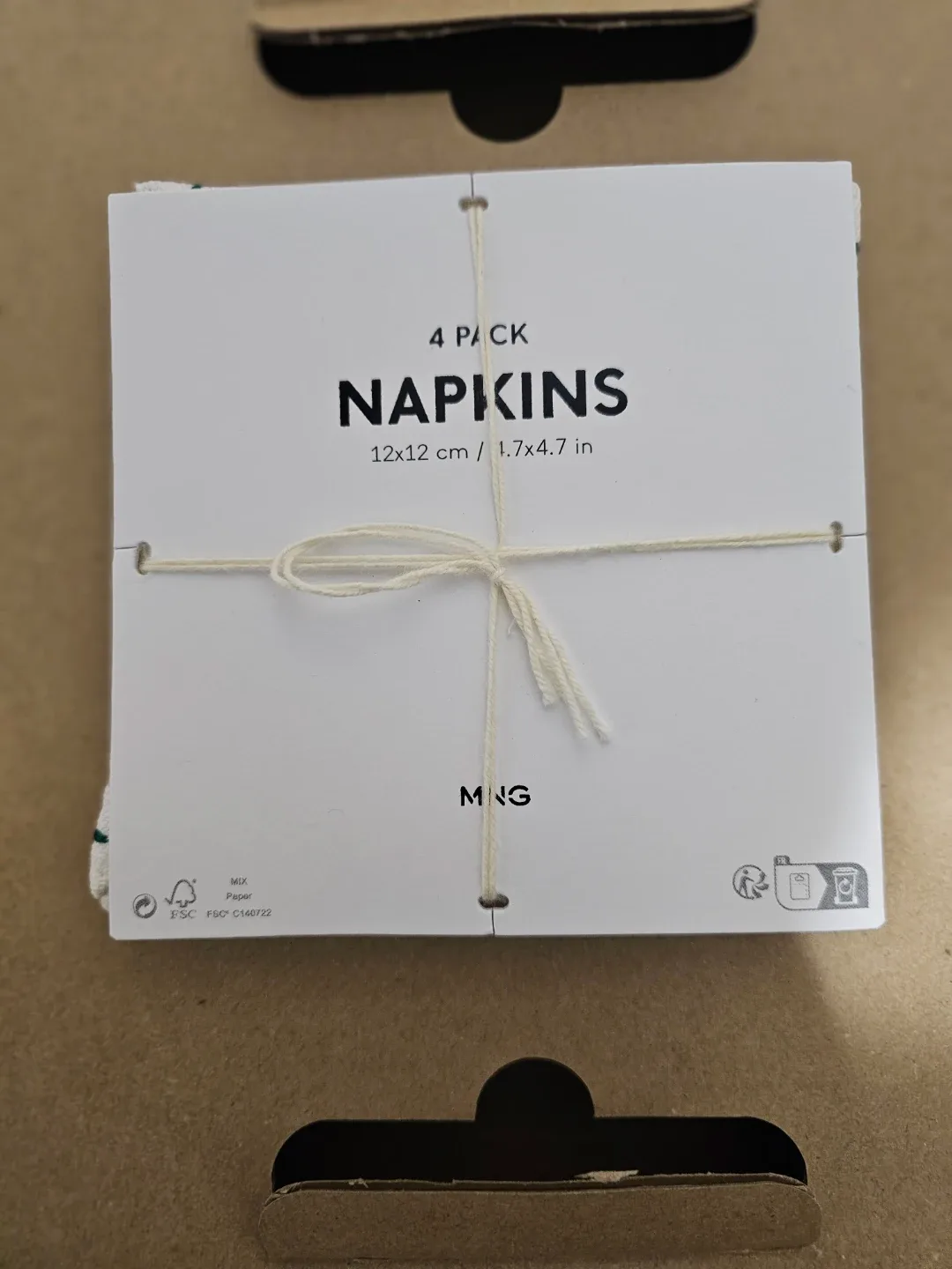 Mango Home Napkins Set, Glass Markers, Plates image indicator(2)