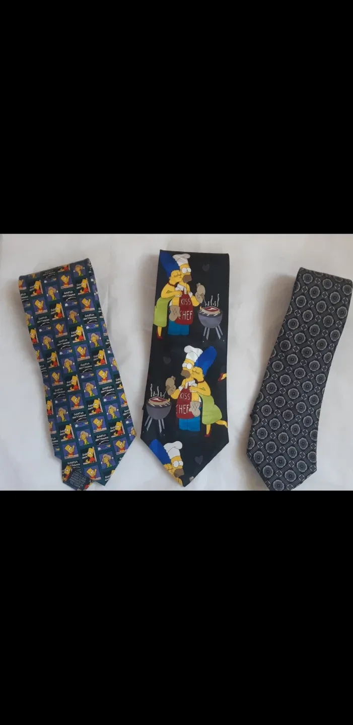 3 Silk Neckties
