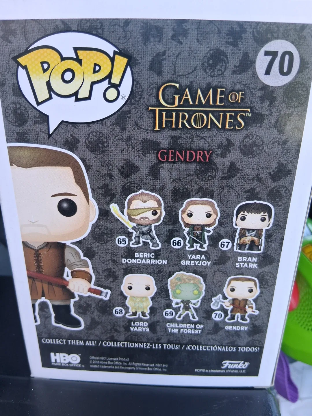 Funko Pop! Game of Thrones Gendry #70 image indicator(2)