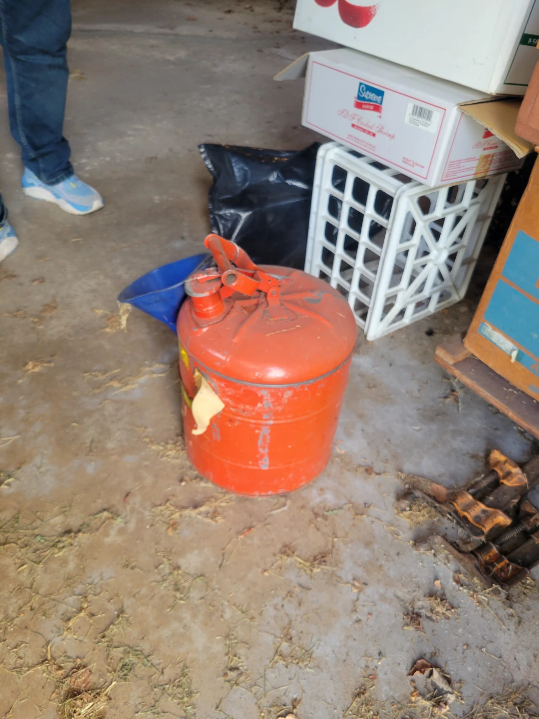 Red Gas Can