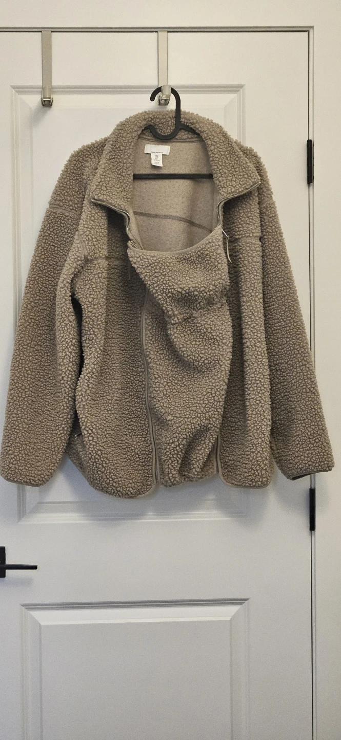 H&M Mama Maternity babywearing Fleece Jacket - Size M - photo 4