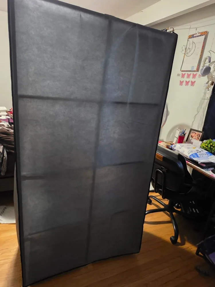 Portable Wardrobe Closet - Grey