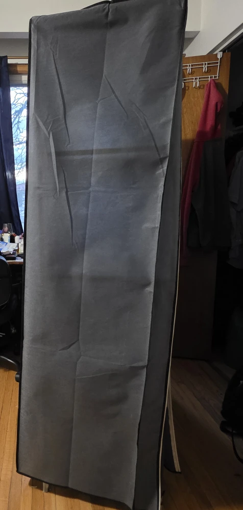 Portable Wardrobe Closet - Grey - photo 5
