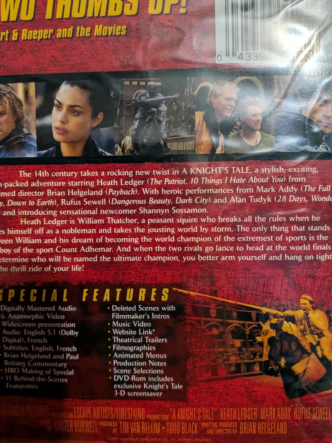 A Knight's Tale DVD - Special Edition Heath Ledger image indicator(5)
