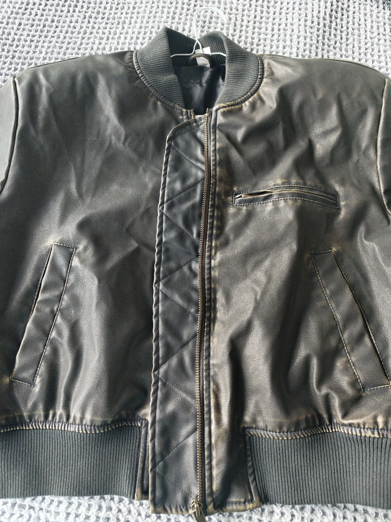 Black Bomber Jacket - photo 4