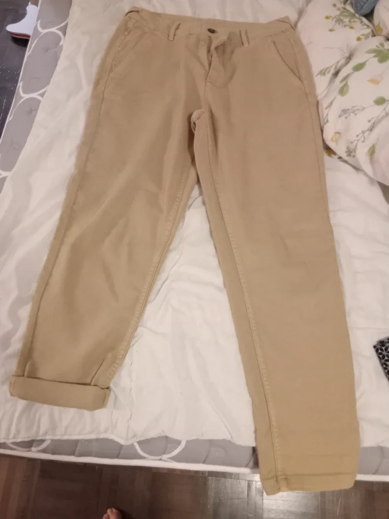 Zara Beige Chino Pants Size 30