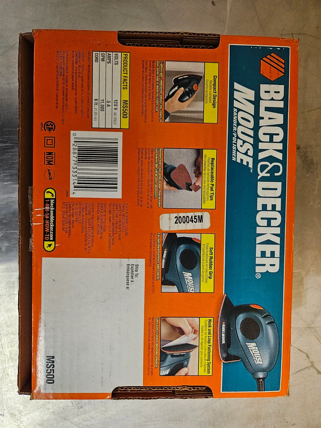 Black & Decker Mouse Sander/Polisher image indicator(3)