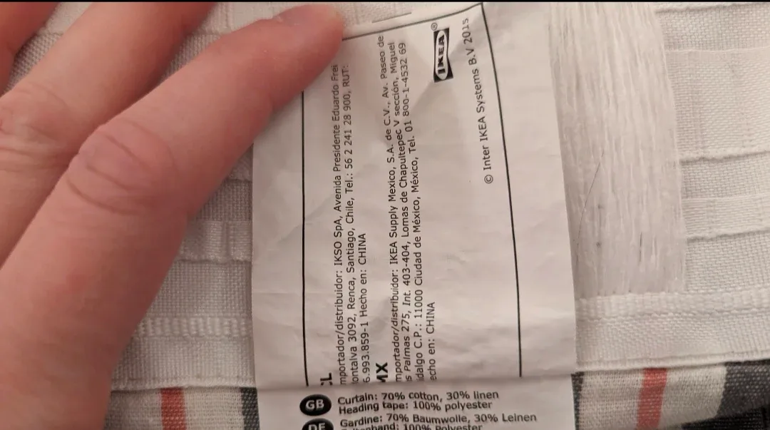 IKEA Bergskrabba Curtains (2) - 145x250 cm image indicator(3)