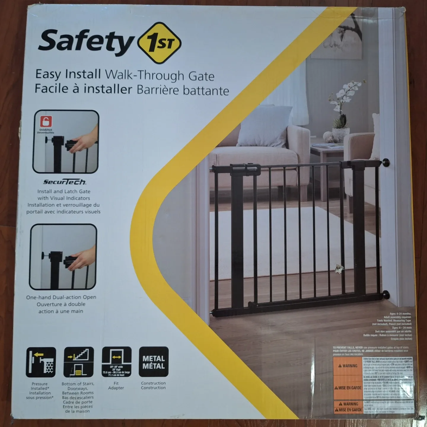 Safety 1st Easy Install Walk-Through Gate