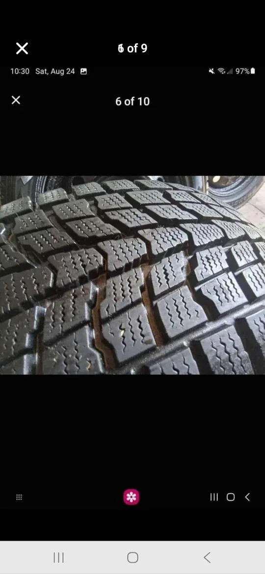 DUNLOP Winter Tires & Rims 225/60R17 (6×114.3) TPMS – image indicator(10)