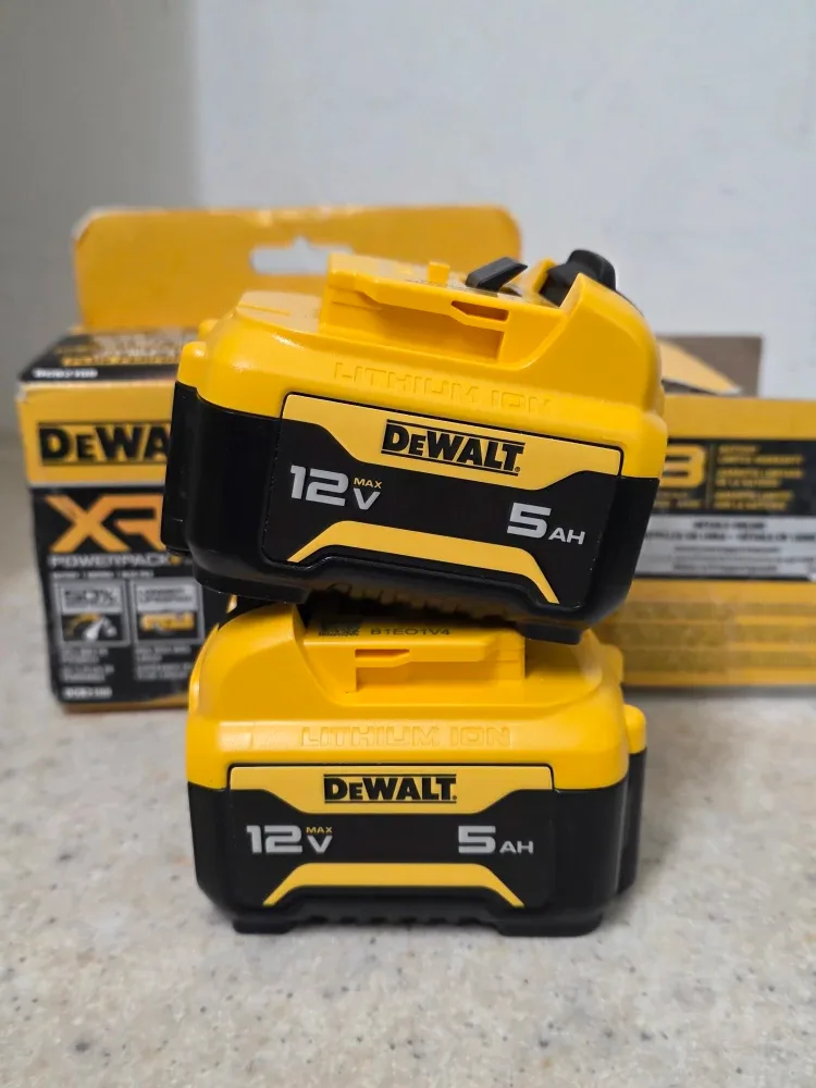 DeWalt 12V 5Ah Lithium Ion Battery - New! image indicator(2)