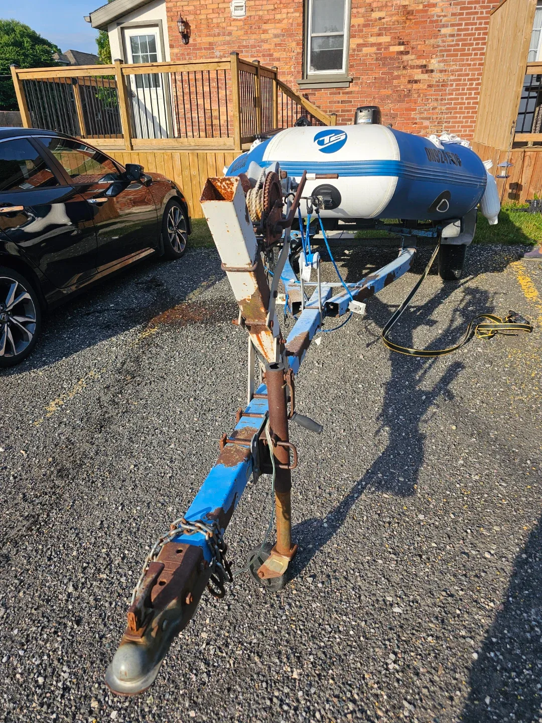 Tobin Sports Inflatable Boat with Mercury Motor