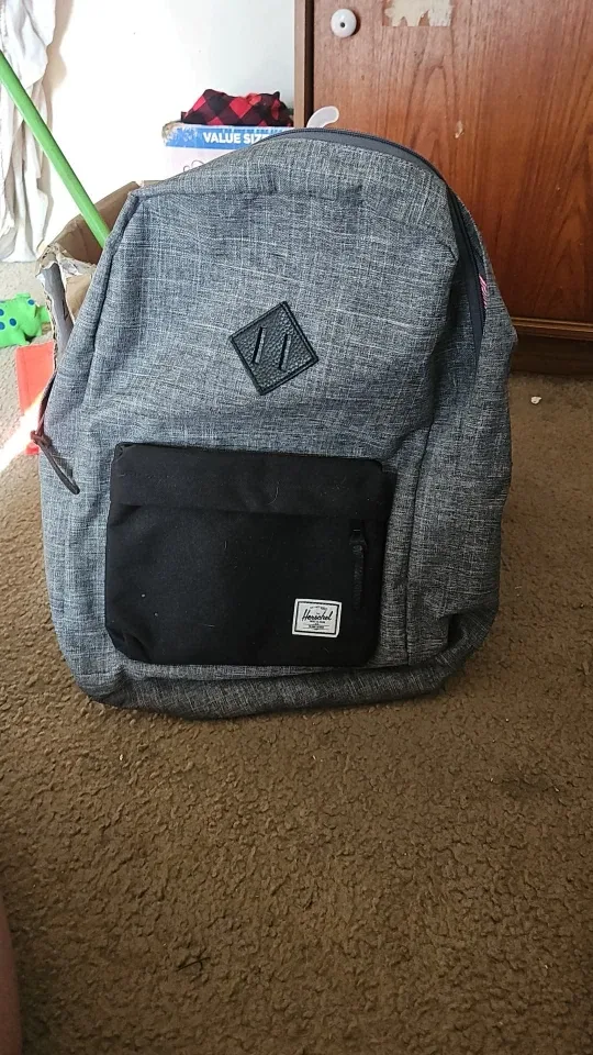 Herschel Backpack - Grey and Black