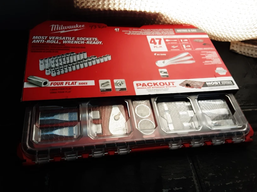 Milwaukee 47pc Socket Set - New