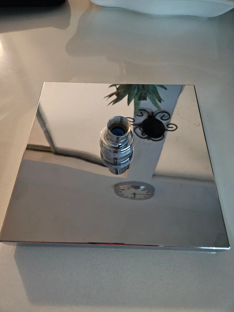 Square Shower Head - Chrome Finish