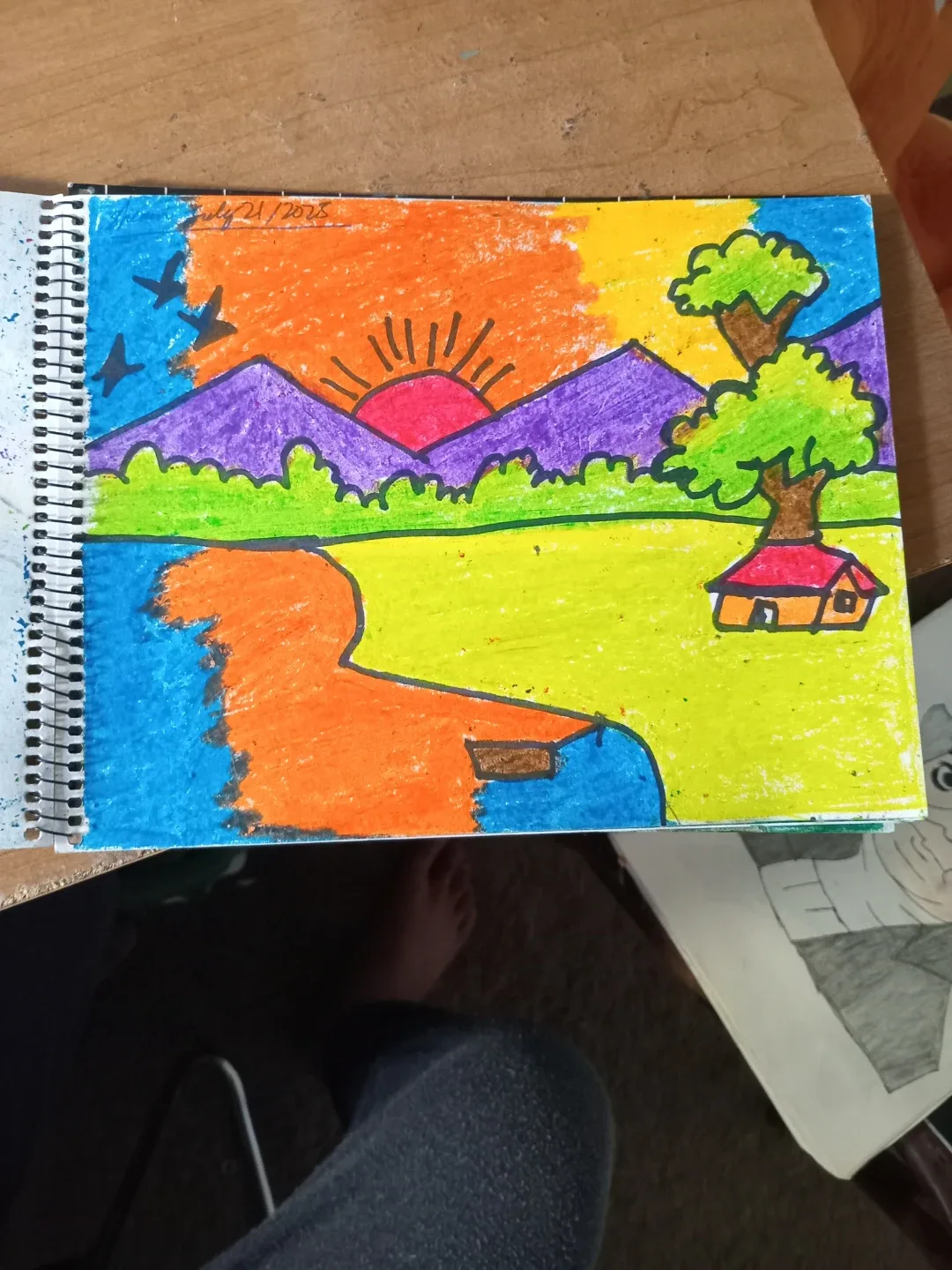 SCENERY, PLANT , CARICATURE AND SIMPSON DRAWINGS image indicator(8)