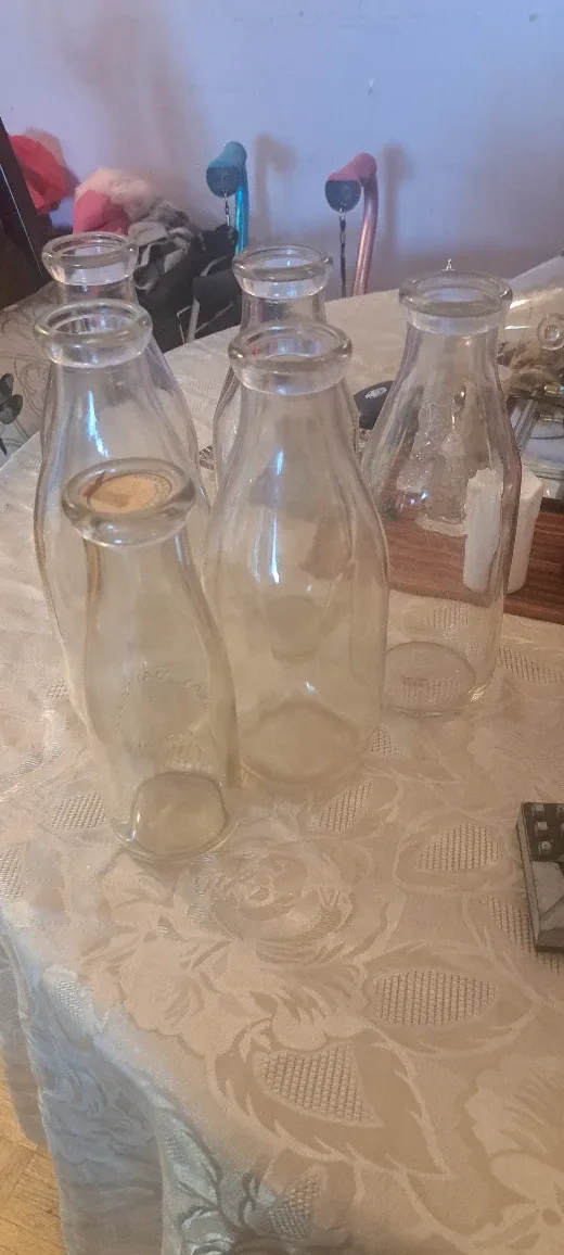 Vintage Oshawa Dairy Milk Bottles