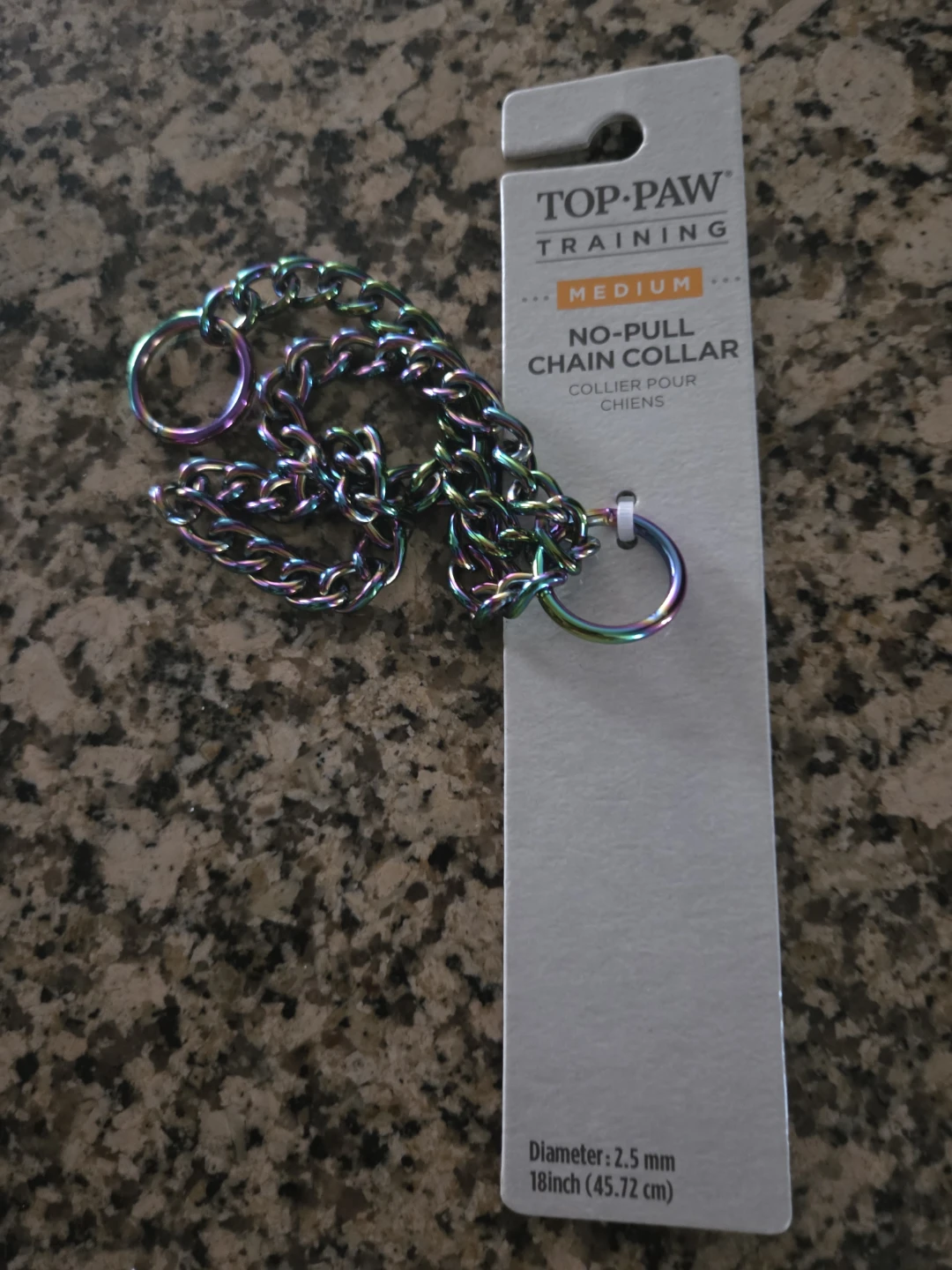 Top Paw Training No-Pull Chain Collar - Medium - photo 3