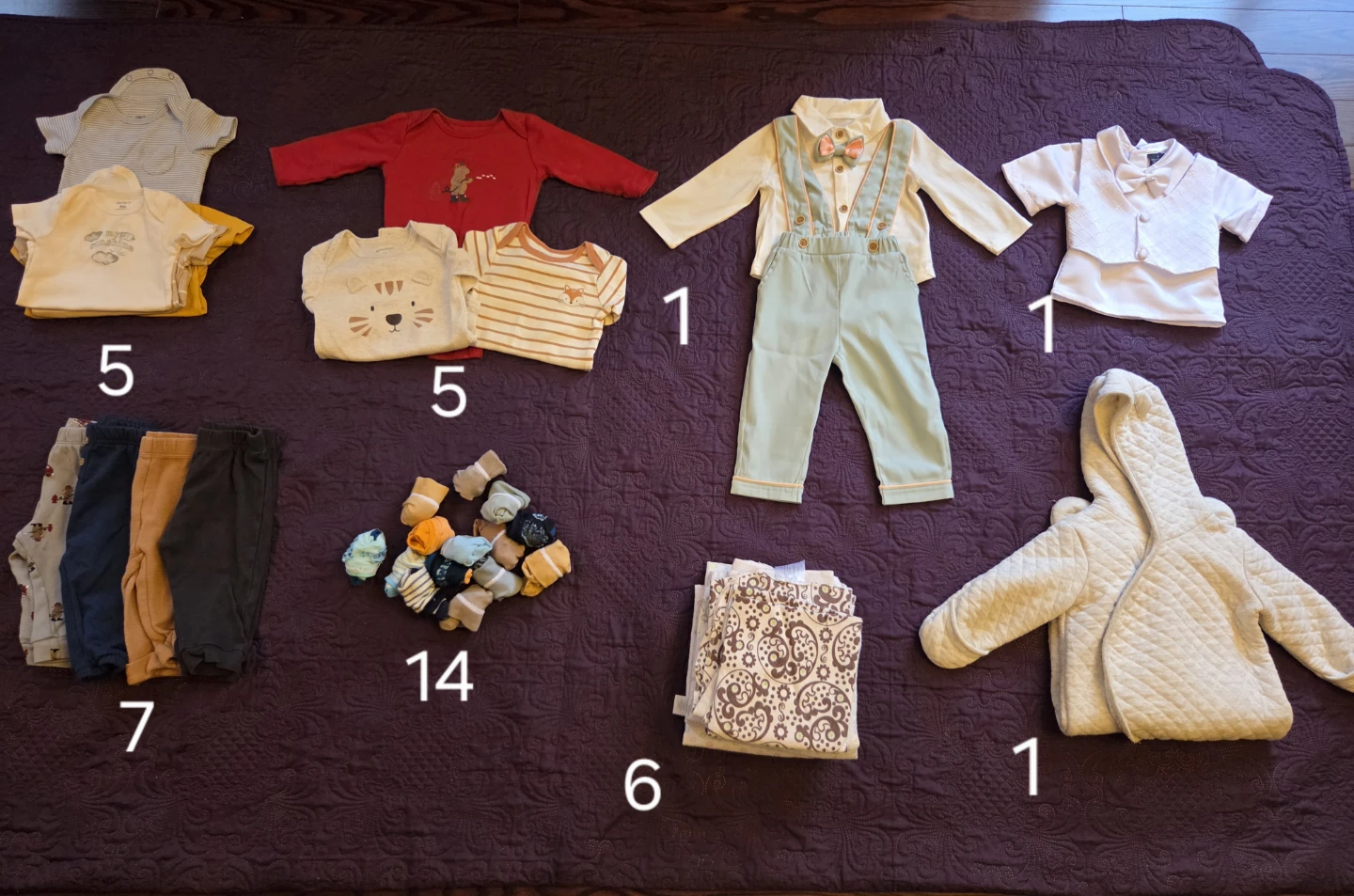 Boy's clothes 9 months