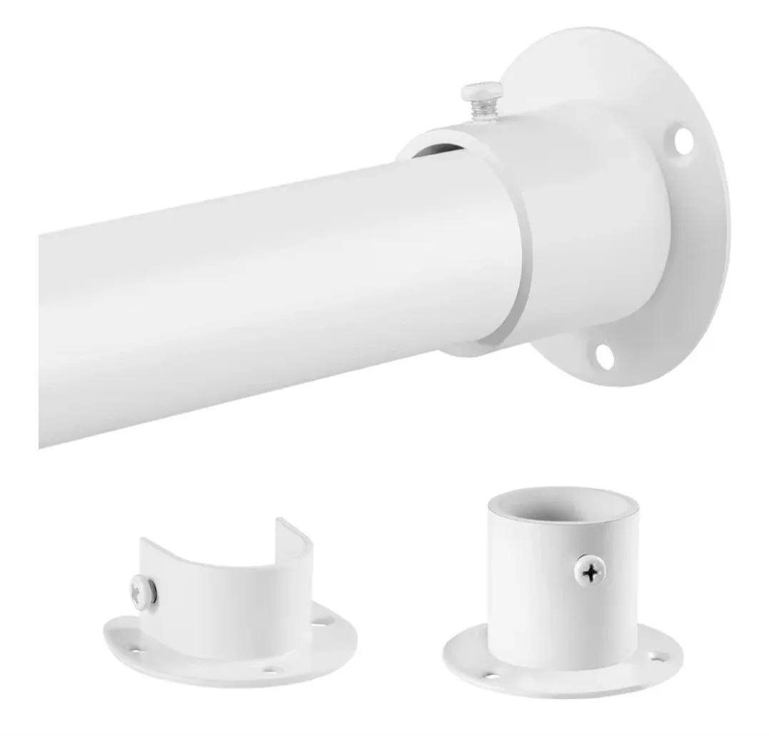 Adjustable Closet/Curtain Rod Heavy Duty 17"-51", 1.3" Diameter thumbnail