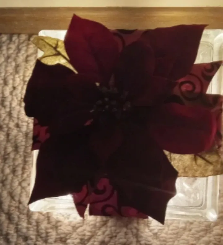 Glass Block Christmas Decoration with Lights image indicator(6)