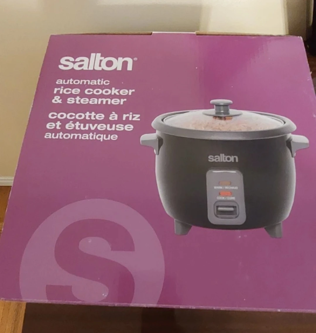 Salton Automatic Rice Cooker & Steamer - 6 Cup - photo 2