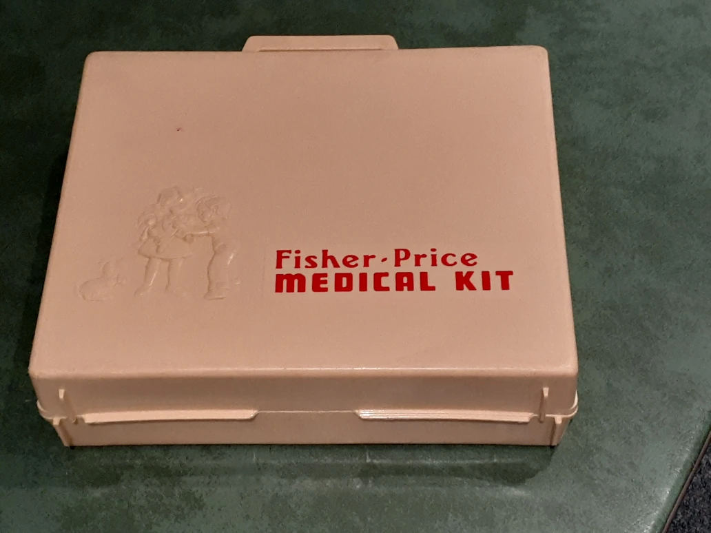 1977 Fisher-Price Medical Kit Vintage