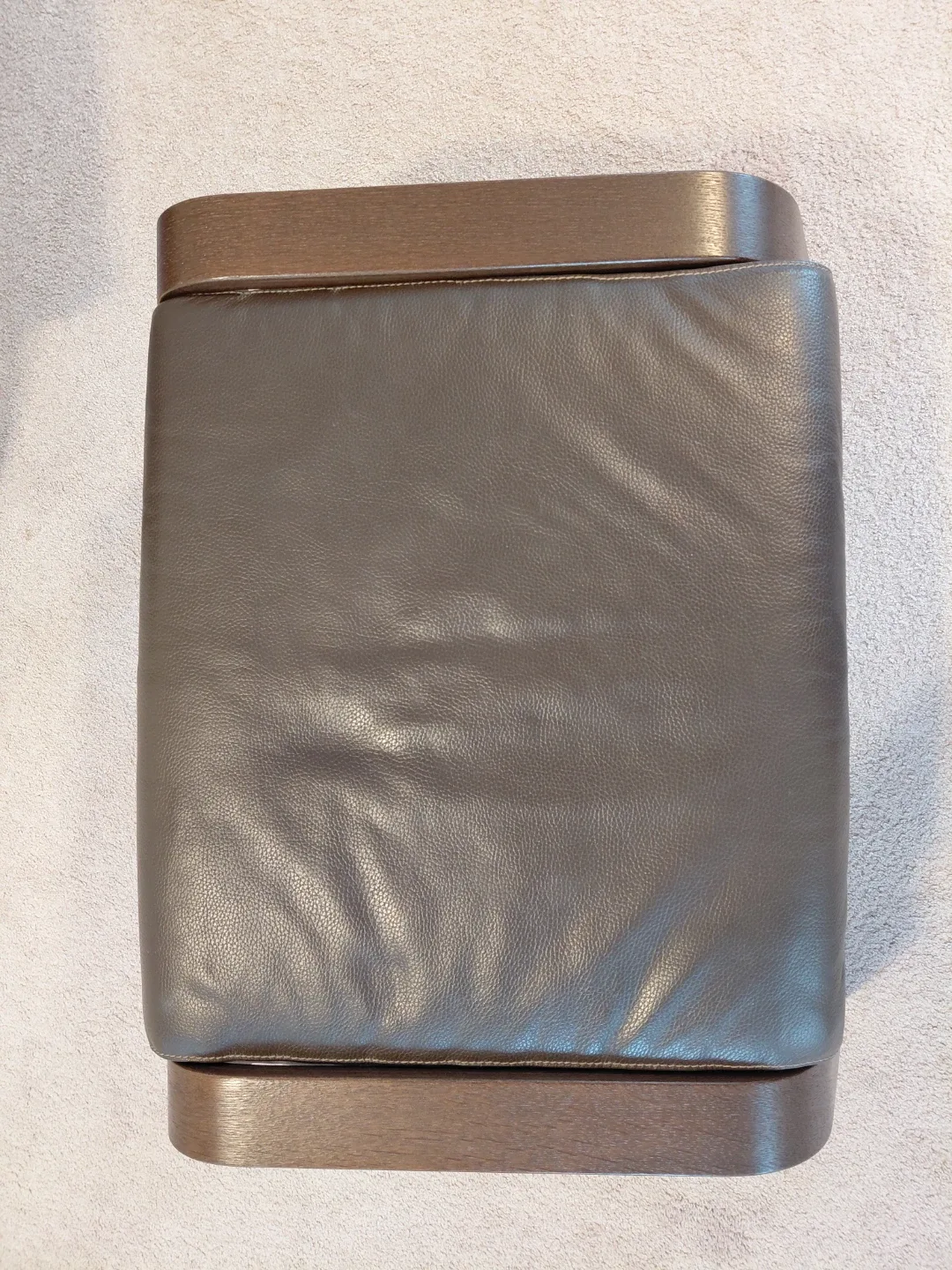 Poang Chair & Ottoman - IKEA Brown Leather (PICK UP ONLY PLS) image indicator(2)