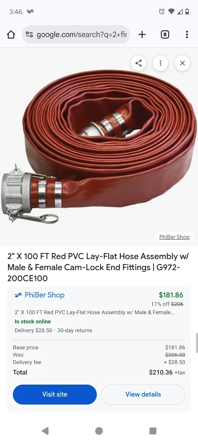 2" hose