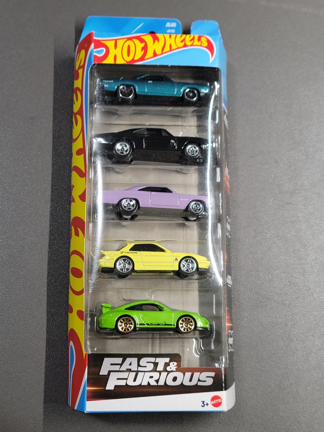 Hot Wheels Fast & Furious 5-Car Set
