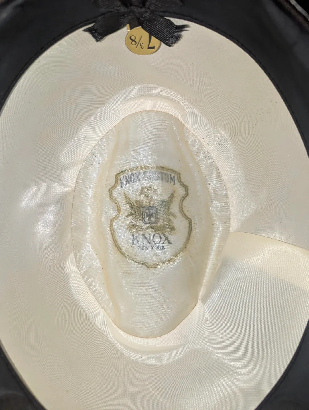 Knox Custom Fedora Hat - Size 7 3/8 image indicator(3)