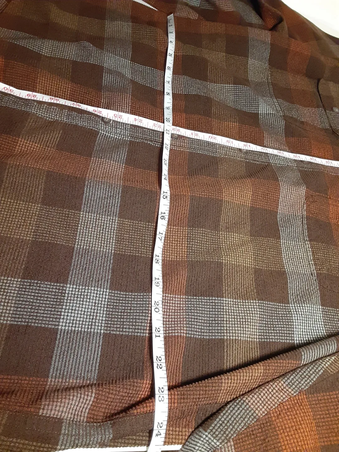 Clearwater Outfitters - Plaid Flannel Long Sleeve Shirt | S: XL image indicator(7)