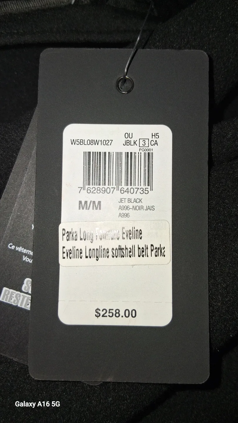 Guess Eveline Longline Softshell Belt Parka - M/M image indicator(2)