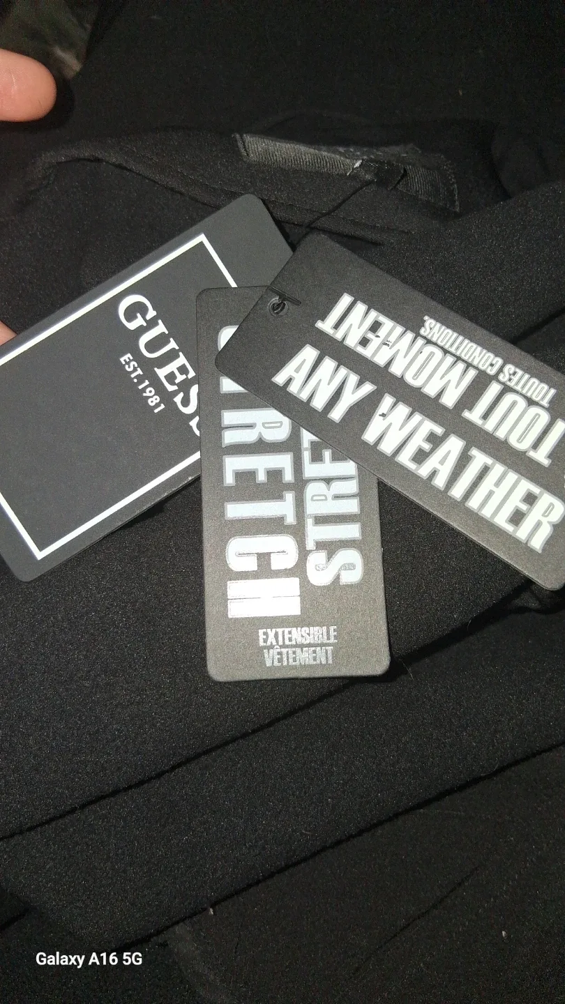 Guess Eveline Longline Softshell Belt Parka - M/M image indicator(3)