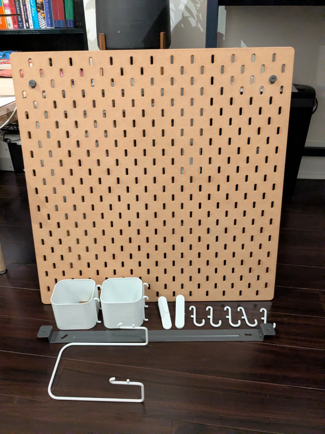 IKEA Skadis Pegboard with Accessories